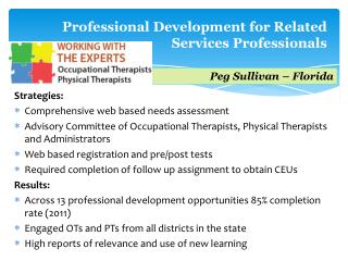 Professional Development for Related Services Professionals
