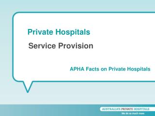 Private Hospitals