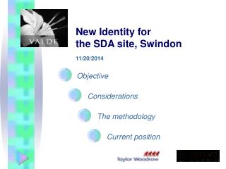 New Identity for the SDA site, Swindon