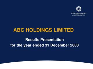 ABC HOLDINGS LIMITED