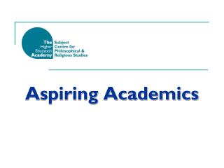 Aspiring Academics