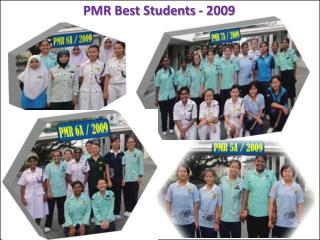 PMR Best Students - 2009
