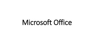 Microsoft Office