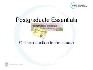 Postgraduate Essentials