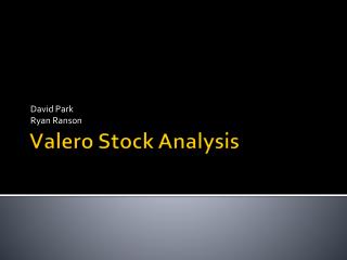 Valero Stock Analysis