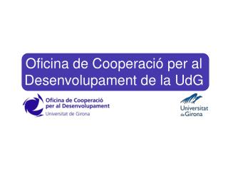 Oficina de Cooperació per al Desenvolupament de la UdG
