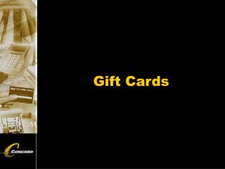 Gift Cards