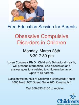 Free Education Session for Parents