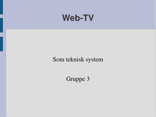 Web-TV