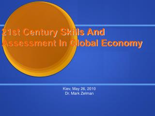 21st Century Skills And Assessment In Global Economy