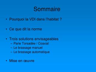 Sommaire