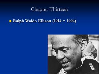 Chapter Thirteen