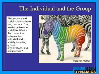 The Individual and the Group