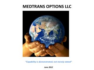 MEDTRANS OPTIONS LLC