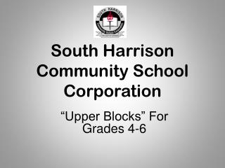 South Harrison Community School Corporation