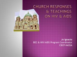 Church Responses &amp; Teachings on HIV &amp; AIDS