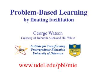 Problem-Based Learning by floating facilitation