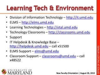 Ppt Learning Tech Environment Powerpoint Presentation Free