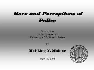 How do people perceive the social functions of the police?