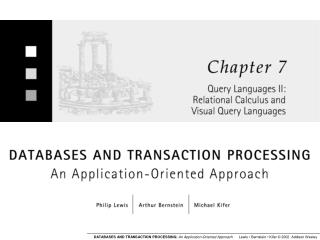 Figure 7.1 A visual query in Microsoft Access.