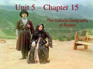 Unit 5 – Chapter 15