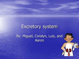 Excretory system