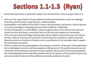 Sections 1.1-1.3 (Ryan)