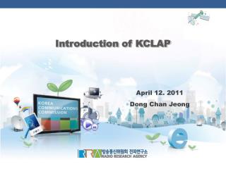 April 12. 2011 Dong Chan Jeong