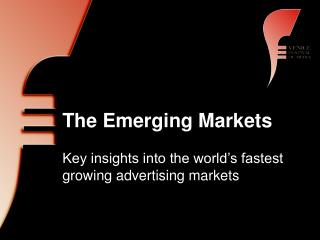 The Emerging Markets