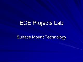 ECE Projects Lab