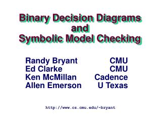 Binary Decision Diagrams and Symbolic Model Checking