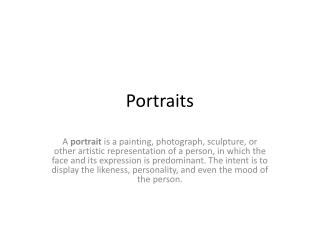 Portraits