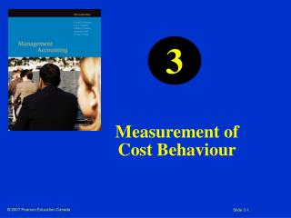 Measurement of Cost Behaviour