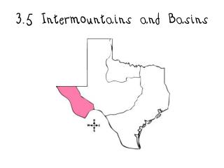 3.5 Intermountains and Basins