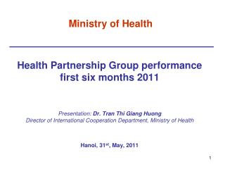 Ministry of Health