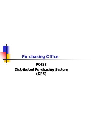Purchasing Office