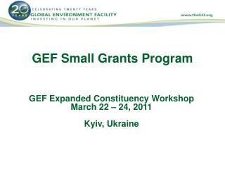 GEF Small Grants Program