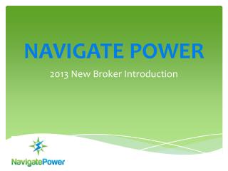 NAVIGATE POWER