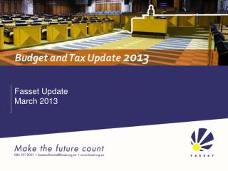 Fasset Update March 2013