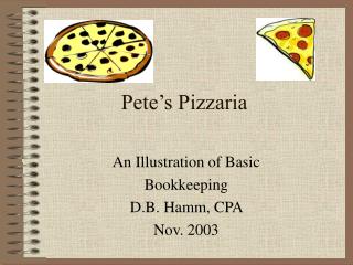 Pete’s Pizzaria