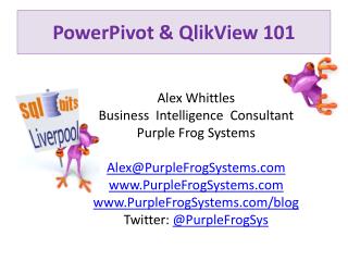 PowerPivot &amp; QlikView 101