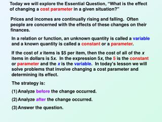 The strategy is: Analyze before the change occurred. Analyze after the change occurred.