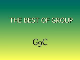 THE BEST OF GROUP