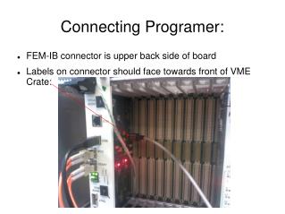 Connecting Programer:
