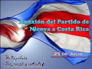 Anexión del Partido de Nicoya a Costa Rica