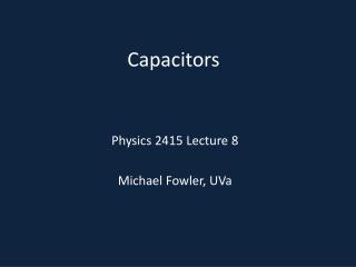 Capacitors