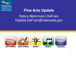 Fine Arts Update Debra Wehrmann DeFrain Debbie.DeFrain@nebraska