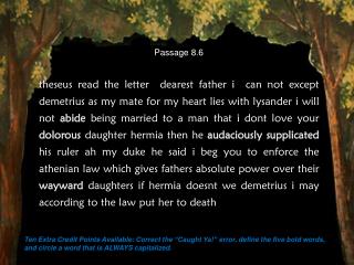 Passage 8.6