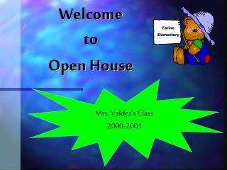 Welcome to Open House