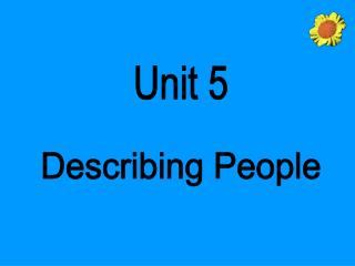 Unit 5